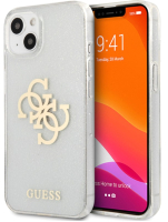 

Чехол-накладка Guess, TPU Full Glitter S 4G Logo для iPhone 13 / GUHCP13MPCUGL4GTR