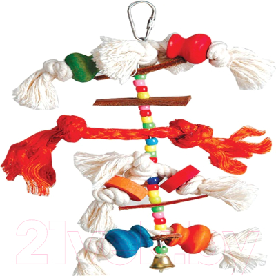 Изображение товара Игрушка для птиц Sky Pet Adventure Bound Birdie Bella / 3501/SK (мультиколор)