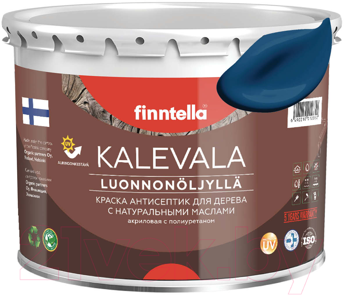 Краска Finntella Kalevala Матовая Sininen Kuu / F-13-1-3-FL003