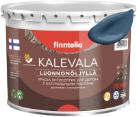 Краска Finntella Kalevala Матовая Bondii / F-13-1-3-FL004 (2.7л, лазурно-серый) - 