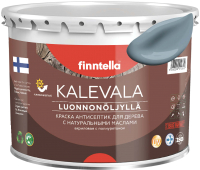 Краска Finntella Kalevala Матовая Harmaa / F-13-1-3-FL005 (2.7л, серо-голубой) - 
