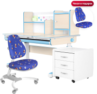

Парта+стул Anatomica, Premium Granda Plus Figra