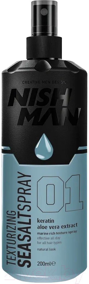 Спрей для укладки волос NishMan SeaSalt Spray (200мл)