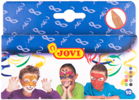 Набор детских красок для грима Jovi 176 (10цв) - 