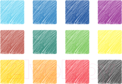 Изображение товара Набор цветных карандашей Jovi Maxi / с (12цв)