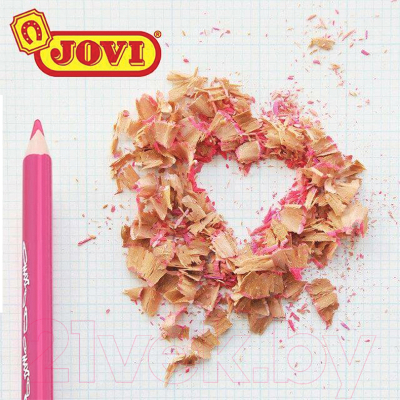 Изображение товара Набор цветных карандашей Jovi Maxi / с (12цв)