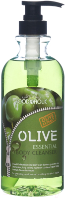 Гель для душа FoodaHolic Essential Body Cleanser Olive  (750мл)