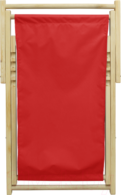 Кресло-шезлонг складное КомфортПром 86х75х90см / 11114056 (красный)