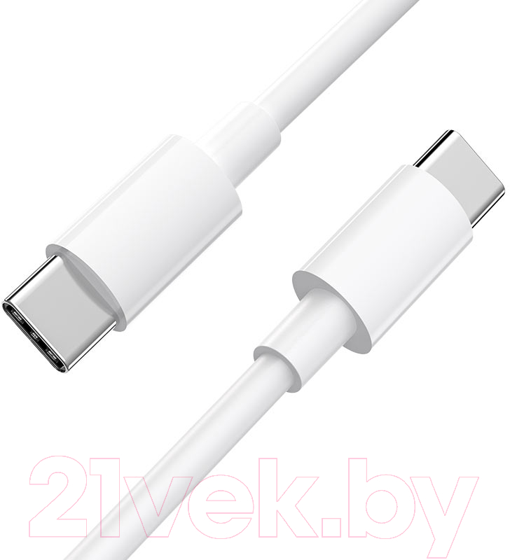 Кабель Hoco X51 Type-C to Type-C (2м, белый)