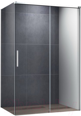 Душевой уголок Cezares DUET SOFT-M-AH-1-130/80-C-Cr