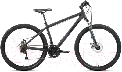 Велосипед Forward AL 27.5 D / RBK22AL27222 (черный матовый/черный)