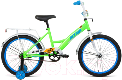 Детский велосипед Altair Altair Kids 20 2022 / IBK22AL20040 (ярко-зеленый/синий)