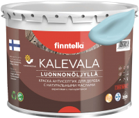 Краска Finntella Kalevala Матовая Taivaallinen / F-13-1-3-FL017 (2.7л, нежно-голубой) - 