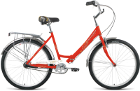 Велосипед Forward Sevilla 26 3.0 2022 / RBK22FW26818 (красный матовый/белый) - 
