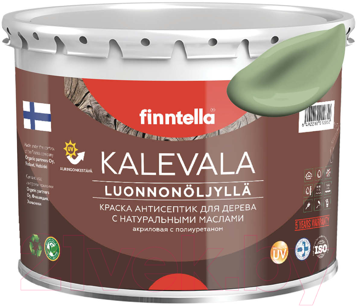 Краска Finntella Kalevala Матовая Sypressi / F-13-1-3-FL026