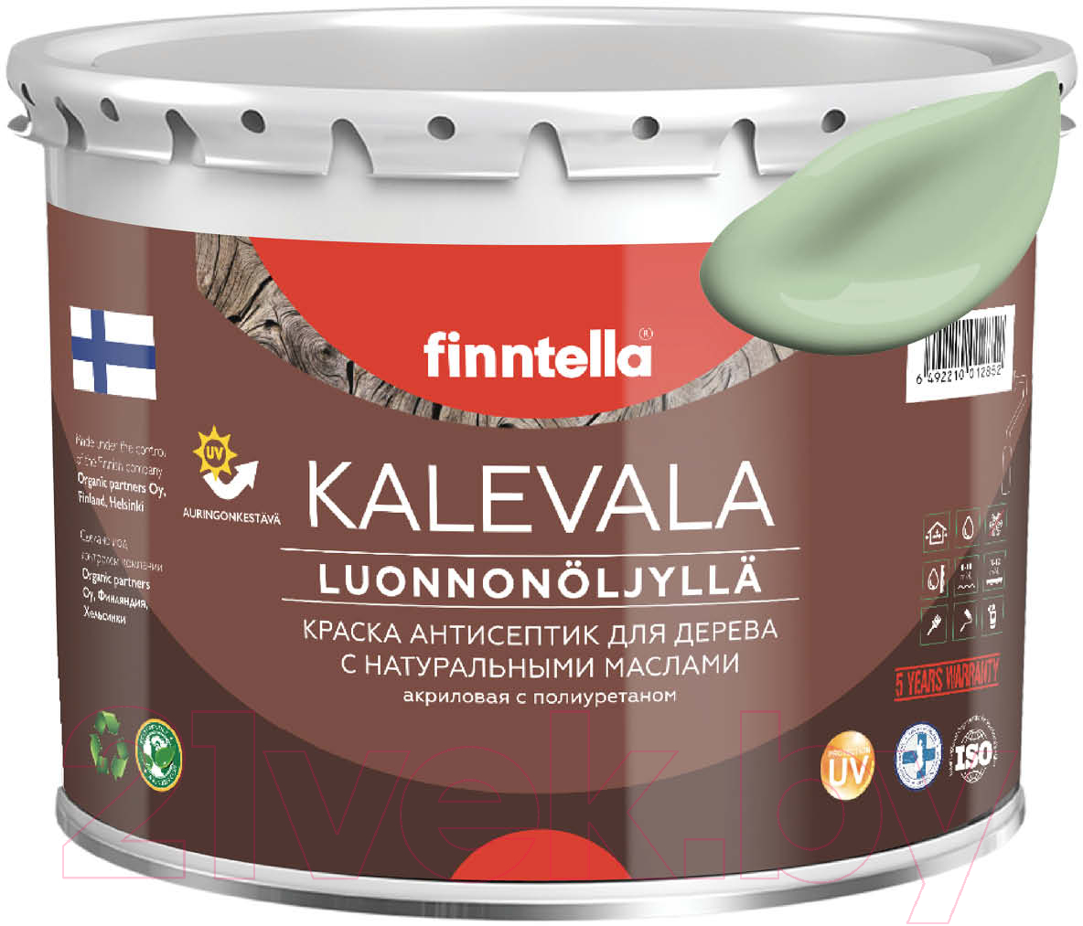 Краска Finntella Kalevala Матовая Omena / F-13-1-3-FL027