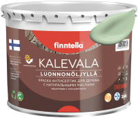 Краска Finntella Kalevala Матовая Omena / F-13-1-3-FL027 (2.7л, светло-зеленый) - 