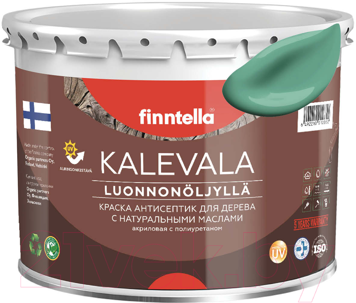 Краска Finntella Kalevala Матовая Jade / F-13-1-3-FL036