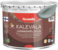 Краска Finntella Kalevala Матовая Sammal / F-13-1-3-FL052 (2.7л, серо-зеленый) - 