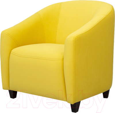 Кресло мягкое Петрамебель Сорренто (желтый)