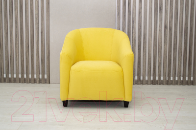 Кресло мягкое Петрамебель Сорренто (желтый)