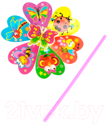 Изображение товара Вертушка детская Huada Цветок / 1977912-TY-11665