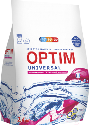 Стиральный порошок OPTIM Universal (2.4кг)
