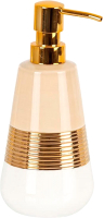 Дозатор для жидкого мыла Primanova Lucas Gold D-20450 - 