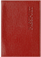 Обложка на паспорт OfficeSpace 254219 (красный) - 