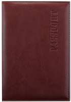 Обложка на паспорт OfficeSpace 222064 (коричневый) - 