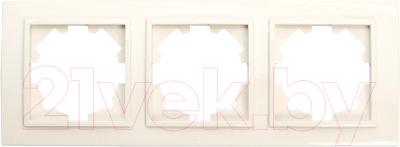 Рамка для выключателя El-Bi Zena / 500-010300-227 (кремовый)