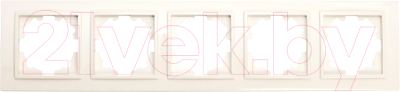 Рамка для выключателя El-Bi Zena 500-010300-250 (кремовый)
