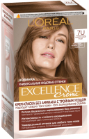 Крем-краска для волос L'Oreal Paris Excellence Creme 7U (универсальный русый) - 