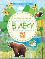 

Развивающая книга Мозаика-Синтез, Мир природы. Фотонаклейки. В лесу / МС11146