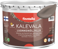 Краска Finntella Kalevala Матовая Maitosuklaa / F-13-1-3-FL074 (2.7л, коричневый) - 