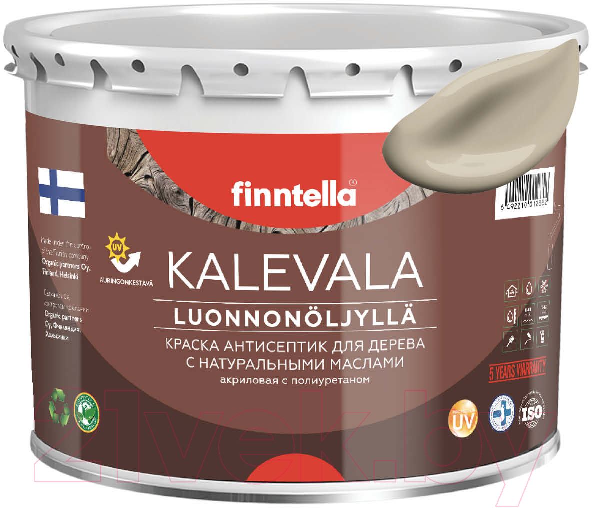 Краска Finntella Kalevala Матовая Norsunluu / F-13-1-3-FL097