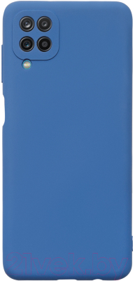 Чехол-накладка Volare Rosso Jam для Galaxy A12 (синий)