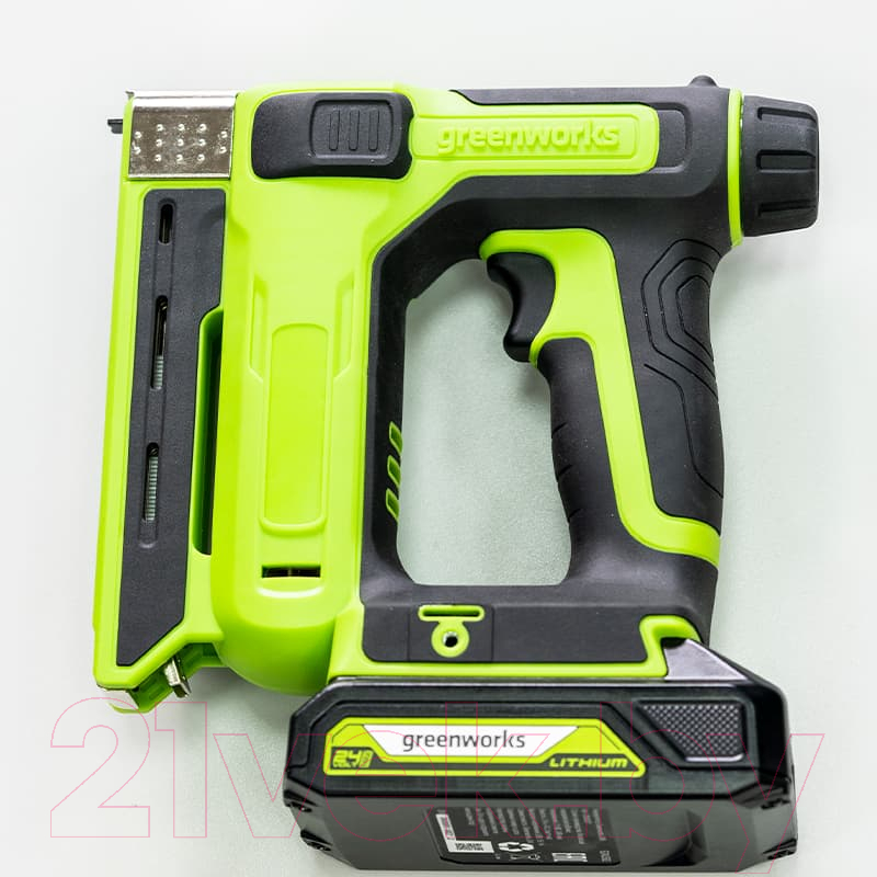 Аккумуляторный степлер Greenworks G24CS10 24V / 3400107