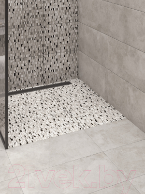 Плитка Cersanit Concretehouse Терраццо Рельеф 16545 (297x598, светло-серый)