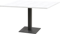 Обеденный стол Millwood Хельсинки Л18 100x70 (дуб белый Craft/металл черный) - 