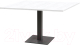 Обеденный стол Millwood Хельсинки Л18 100x70 (дуб белый Craft/металл черный) - 