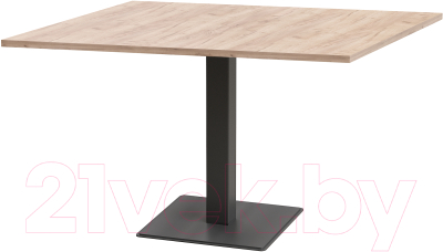 Обеденный стол Millwood Хельсинки Л18 100x70 (дуб табачный Craft/металл черный)