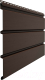 Миниатюра изображения товара Софит для крыши Docke Standard сплошной (шоколад)