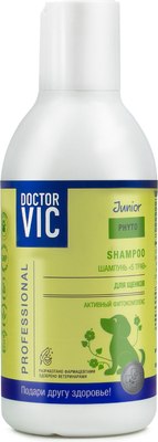 Шампунь для животных Doctor VIC 5 трав для щенков (200мл) - 