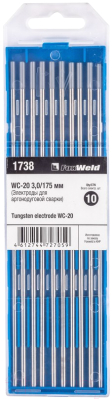Электрод FoxWeld WC-20 3мм/175мм / 6.22.0285