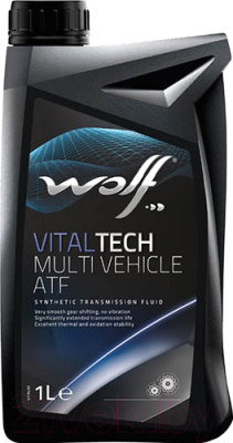 Трансмиссионное масло WOLF VitalTech Multi Vehicle ATF / 3010/1 (1л)