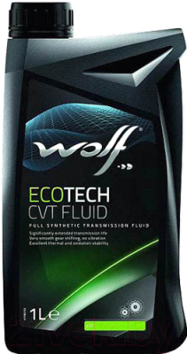 Трансмиссионное масло WOLF EcoTech CVT Fluid / 3020/1 (1л)