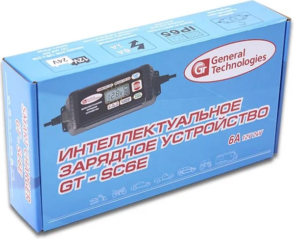 Зарядное устройство для аккумулятора General Technologies GT-SC6E/20 / 046055