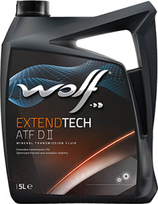 Трансмиссионное масло WOLF ExtendTech ATF DII / 3003/5 (5л)