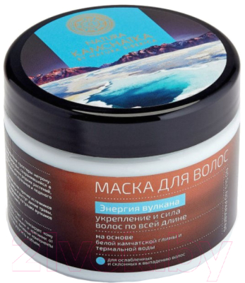 

Маска для волос Natura Siberica, Энергия вулкана укрепление и сила волос